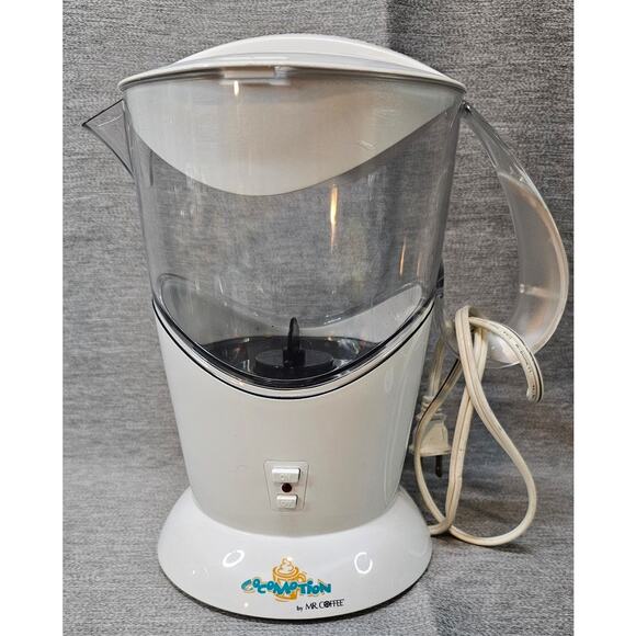 Mr Coffee Cocomotion Hot Chocolate Cocoa Maker HC4 White 4 Cup Clean Working EUC